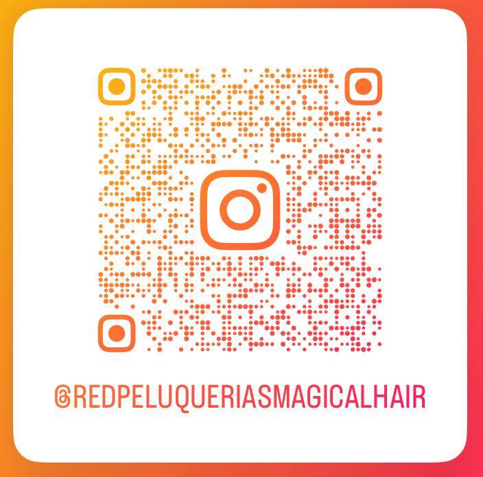 Código QR para seguir a Magical Hair en Instagram